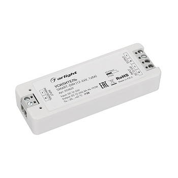 Усилитель SMART-DIM (12-24V, 1x8A) (Arlight, IP20 Пластик, 5 лет)