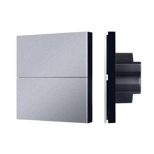 INTELLIGENT ARLIGHT Кнопочная панель SMART-ZB-801-22-1G-4SC-MULTI-IN Silver (230V) (IARL, IP20 Пластик, 5 лет)