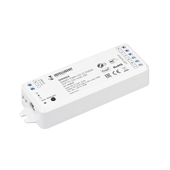 INTELLIGENT ARLIGHT Диммер SMART-PWM-102-72-RGBW-SUF (12-24V, 4x3A, ZB) (IARL, Контроллер)