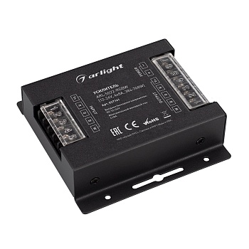 Усилитель ARL-5022-RGBW (12-24V, 4x8A, 384-768W) (Arlight, IP20 Металл, 3 года)