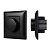 INTELLIGENT ARLIGHT Роторная панель SMART-TRIAC-601-32-DIM-IN Black (230V, 1.5A, 2.4G) (IARL, IP20 Пластик, 5 лет)