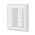 Панель Knob SR-KN9550K8-UP White (KNX, DIM) (Arlight, IP20 Пластик, 3 года)