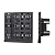 INTELLIGENT ARLIGHT Механизм панели KNX-303-22-IN Black (Bus) (IARL, IP20 Пластик, 2 года)