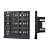 INTELLIGENT ARLIGHT Механизм панели KNX-304-22-IN Black (Bus) (IARL, IP20 Пластик, 2 года)