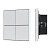 INTELLIGENT ARLIGHT Кнопочная панель KNX-304-23-IN White (BUS, Frame) (IARL, IP20 Металл, 2 года)