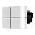 INTELLIGENT ARLIGHT Сенсорная панель KNX-304-13-IN White (BUS, Frameless) (IARL, IP20 Металл, 2 года)