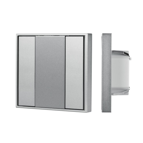 INTELLIGENT ARLIGHT Кнопочная панель DALI-201-23-2K-D2-IN Silver (BUS, Frame) (IARL, IP20 Металл, 3 года)