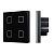 INTELLIGENT ARLIGHT Сенсорная панель DALI-301-11-IN Black (BUS/24V, Backlight) (IARL, IP20 Пластик, 5 лет)