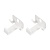 Крепеж монтажный MIC-PDS-ST-90deg-HIDE WHITE сталь (Arlight, -)