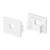 Заглушка SL-SLIM-H13M WHITE с отверстием (Arlight, Пластик) Заглушка SL-SLIM-H13M WHITE с отверстием (Arlight, Пластик)