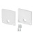 Заглушка SL-SLIM20-H20 WHITE с отверстием (Arlight, Пластик) Заглушка SL-SLIM20-H20 WHITE с отверстием (Arlight, Пластик)