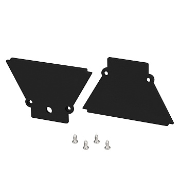 Комплект заглушек COMFORT21-V-FANTOM BLACK (Arlight, Металл)