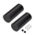 Заглушка ROUND-D36-360 BLACK с отверстием (Arlight, Металл)