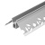 Профиль DECORE-S6-EXT-V-COMFORT-2000 ANOD внешний (Arlight, Алюминий) Профиль DECORE-S6-EXT-V-COMFORT-2000 ANOD внешний (Arlight, Алюминий)
