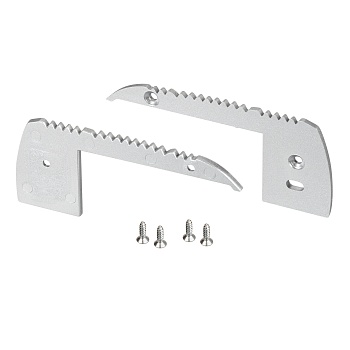 Заглушка STAIR-W65 SILVER (Arlight, Пластик)