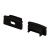 Заглушка LINE-1708 BLACK с отверстием (Arlight, Пластик) Заглушка LINE-1708 BLACK с отверстием (Arlight, Пластик)