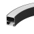 Профиль SL-ARC-5060-D1500-A45 BLACK (дуга 1 из 8) (Arlight, Алюминий) Профиль SL-ARC-5060-D1500-A45 BLACK (дуга 1 из 8) (Arlight, Алюминий)