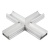 Угол STRETCH-S-50-CEIL-CENTER-X90 крестовой (GAMMA50) (Arlight, Металл) Угол STRETCH-S-50-CEIL-CENTER-X90 крестовой (GAMMA50) (Arlight, Металл)