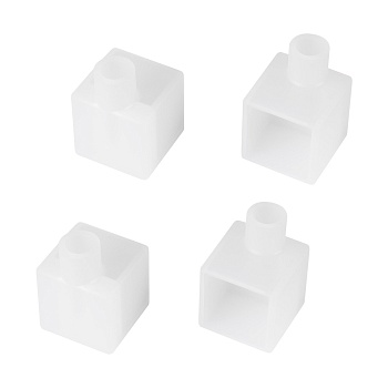 Заглушка WPH-FLEX-1616-90 WHITE с отверстием (Arlight, Пластик)