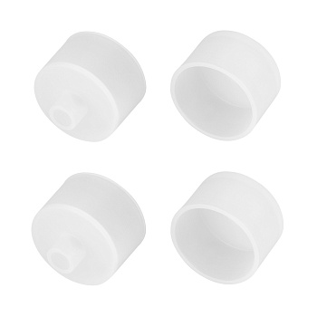 Заглушка WPH-FLEX-D22-360deg WHITE с отверстием (Arlight, Силикон)