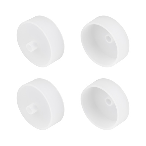 Заглушка WPH-FLEX-D40-360deg WHITE с отверстием (Arlight, Силикон)