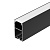 Профиль LINE-S-3667-3000 BLACK  (Arlight, Алюминий)
