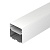 Профиль LINE-S-7575-2500 WHITE (Arlight, Алюминий)