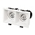 Светильник MS-FLOW-BUILT-S157x85-2x12W Warm3000 (WH, 15 deg, 230V) (Arlight, IP20 Металл, 5 лет)