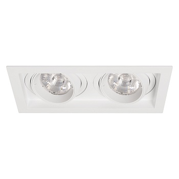 Светильник MS-VORTEX-BUILT-S210x117-2x20W Warm3000 (WH-WH, 20 deg, 230V) (Arlight, IP20 Металл, 5 лет)