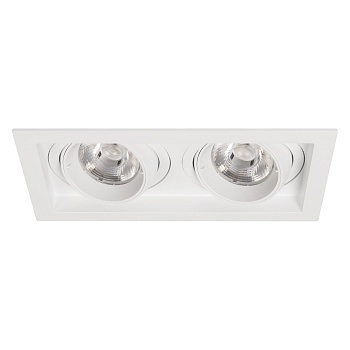 Светильник MS-VORTEX-BUILT-S210x117-2x20W Warm3000 (WH-WH, 40 deg, 230V) (Arlight, IP20 Металл, 5 лет)
