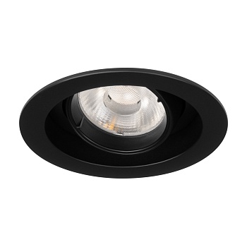 Светильник MS-VORTEX-BUILT-R90-12W Day4000 (BK-BK, 40 deg, 230V) (Arlight, IP20 Металл, 5 лет)
