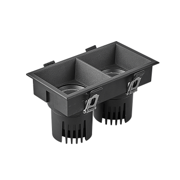 Светильник MS-FLOW-BUILT-S157x85-2x6W Warm3000 (BK, 55 deg, 230V) (Arlight, IP20 Металл, 5 лет)