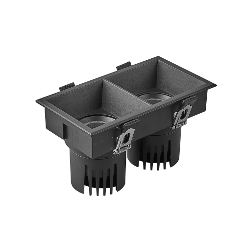Светильник MS-FLOW-BUILT-S157x85-2x12W Warm3000 (BK, 15 deg, 230V) (Arlight, IP20 Металл, 5 лет)
