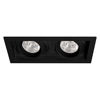 Светильник MS-VORTEX-BUILT-S210x117-2x20W Warm3000 (BK-BK, 20 deg, 230V) (Arlight, IP20 Металл, 5 лет)