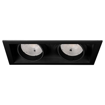 Светильник MS-VORTEX-BUILT-S250x140-2x30W Warm3000 (BK-BK, 50 deg, 230V) (Arlight, IP20 Металл, 5 лет)