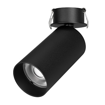 Светильник SP-GABI-BUILT-FLAP-R60-12W Warm3000 (BK, 60 deg, 230V) (Arlight, IP40 Металл, 5 лет)