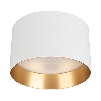 Светильник SP-BISCOTTO-R140-15W Warm3300-MIX (WH-GD, 80 deg, 230V) (Arlight, IP54 Металл, 5 лет)