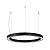 Светильник SP-CIRCLE-HANG-O3535-D500-35W Day4000 (RAL9005, 120 deg, 230V) IP40 LED (Arlight, Алюминий)