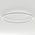 Светильник SP-LINE-HANG-ARC-O3535-D1500-124W Day4000 (WHITE, 230V) (Arlight, Металл)