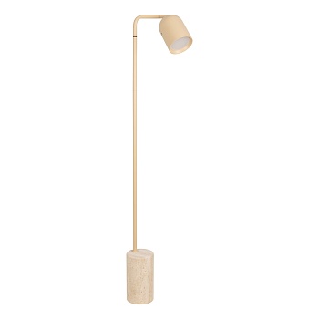 Светильник SP-MASON-FLOOR-R143-6W Warm3200-MIX (BG, 120 deg, 230V) (Arlight, IP20, Травертин, 5 лет)