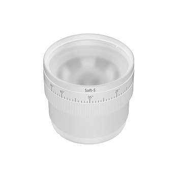 Насадка с изменяемым углом LGD-ARTIFACT-ZOOMLENS-R65 (WH, 10-50 deg) (Arlight, Металл)