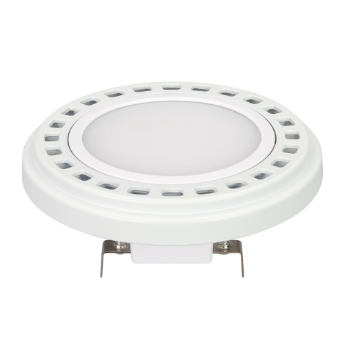 Лампа AR111-UNIT-G53-12W- Warm3000 (WH, 120 deg, 12V) (Arlight, Металл)