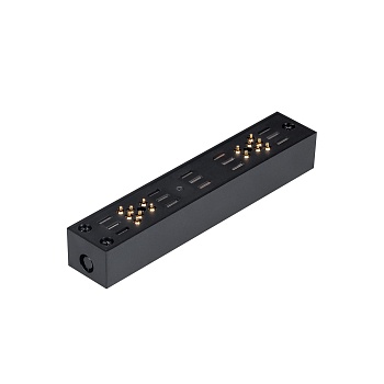 Коннектор прямой MAG-CON-25-I-POWER (BK, 5LN) (Arlight, IP20 Пластик, 5 лет)