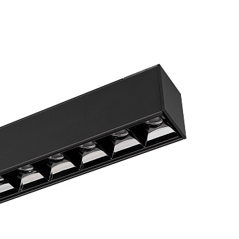Светильник MAG-LASER-45-L320-12W Warm3000 (BK, 15 deg, 24V, DALI) (Arlight, IP20 Металл, 5 лет)