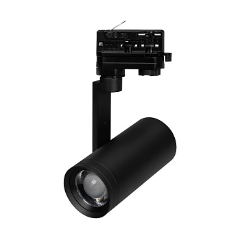 Светильник LGD-URANUS-4TR-R75-18W/25W Warm3500-MIX (BK, 20-50 deg, side holder, 230V) (Arlight, IP20 Металл, 5 лет)