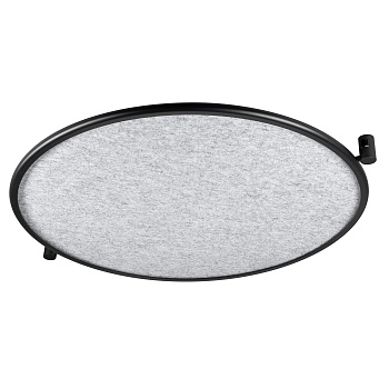 Светильник ART-APRIORI-ACOUSTIC-R820-25W Day4000 (BK-GR, 160 deg, 48V) (Arlight, IP20 Металл, 3 года)