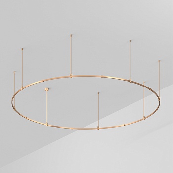 Основание ART-APRIORI-ROUND-ROD-800-R3000 (GD) (Arlight, IP20 Металл, 3 года)