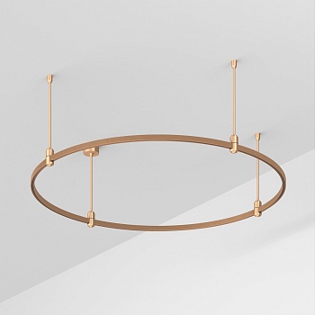 Основание ART-APRIORI-ROUND-ROD-400-R1200 (GD) (Arlight, IP20 Металл, 3 года)
