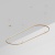 Основание ART-APRIORI-OVAL-HANG-3000x1000 (GD) (Arlight, IP20 Металл, 3 года)