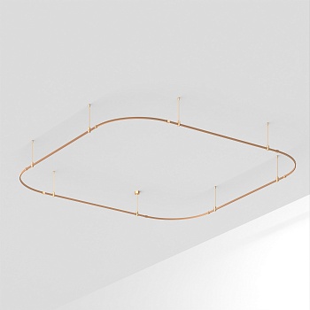 Основание ART-APRIORI-QUADRAT-SOFT-ROD-400-3500x3500 (GD) (Arlight, IP20 Металл, 3 года)
